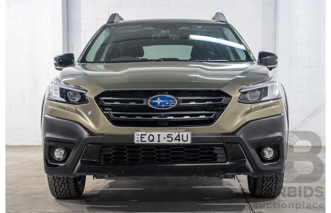 10/2021 Subaru Outback Sport AWD MY21 4d Wagon Green 2.5L