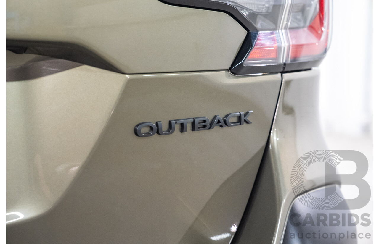 10/2021 Subaru Outback Sport AWD MY21 4d Wagon Green 2.5L