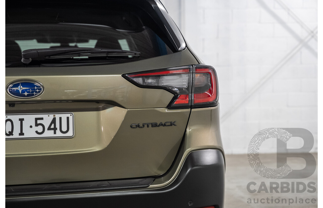 10/2021 Subaru Outback Sport AWD MY21 4d Wagon Green 2.5L