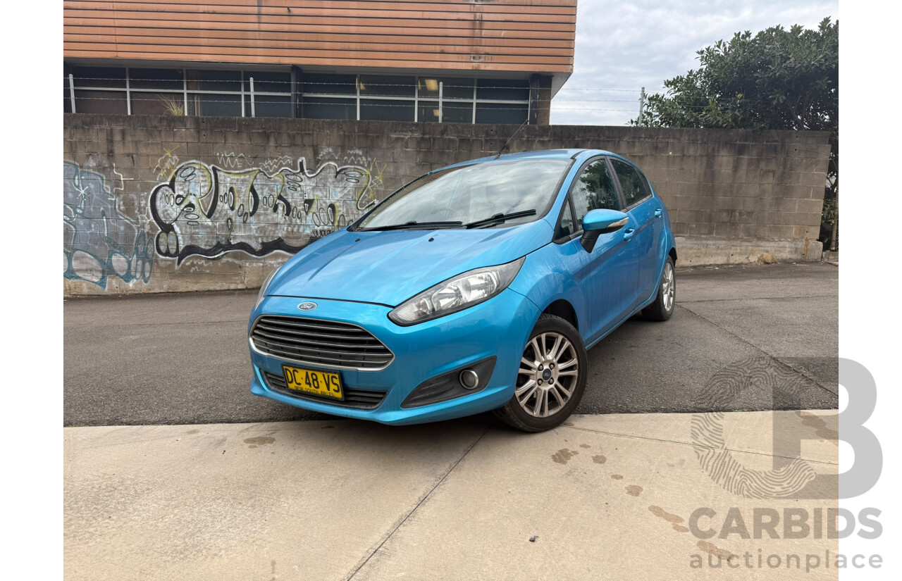 09/2013 Ford Fiesta LX FWD WT 5D Hatchback Blue 1.6L