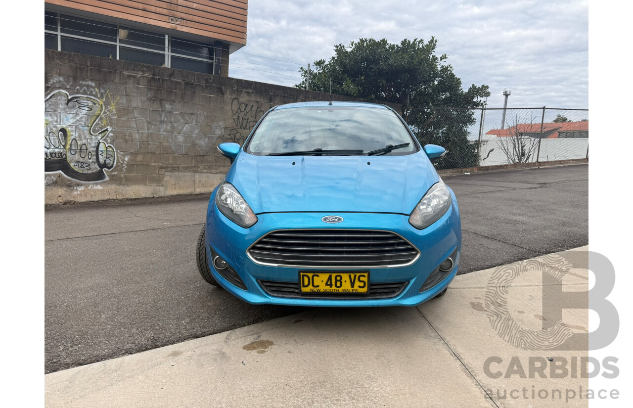 09/2013 Ford Fiesta LX FWD WT 5D Hatchback Blue 1.6L