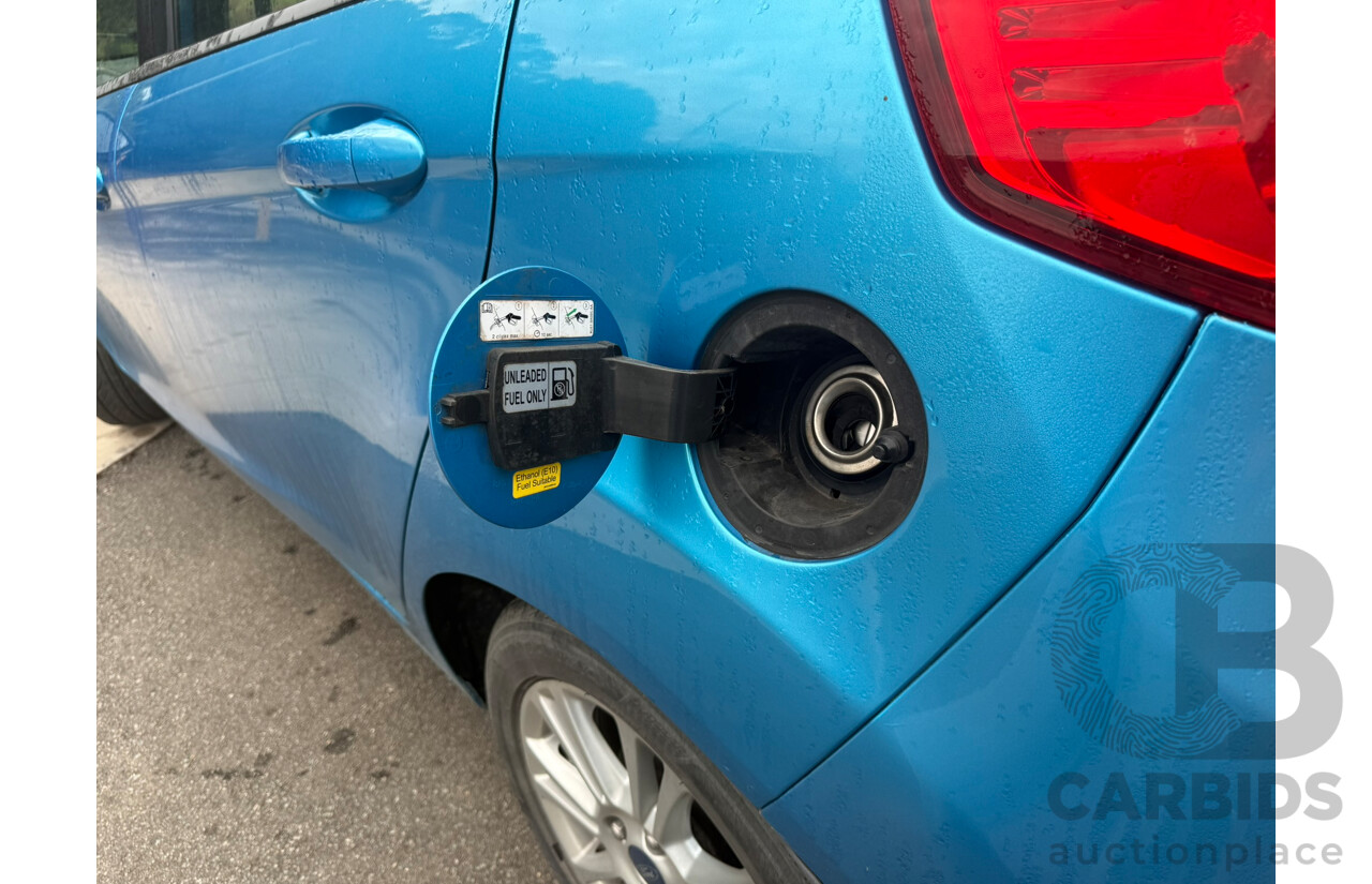 09/2013 Ford Fiesta LX FWD WT 5D Hatchback Blue 1.6L