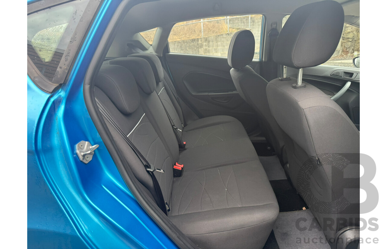 09/2013 Ford Fiesta LX FWD WT 5D Hatchback Blue 1.6L
