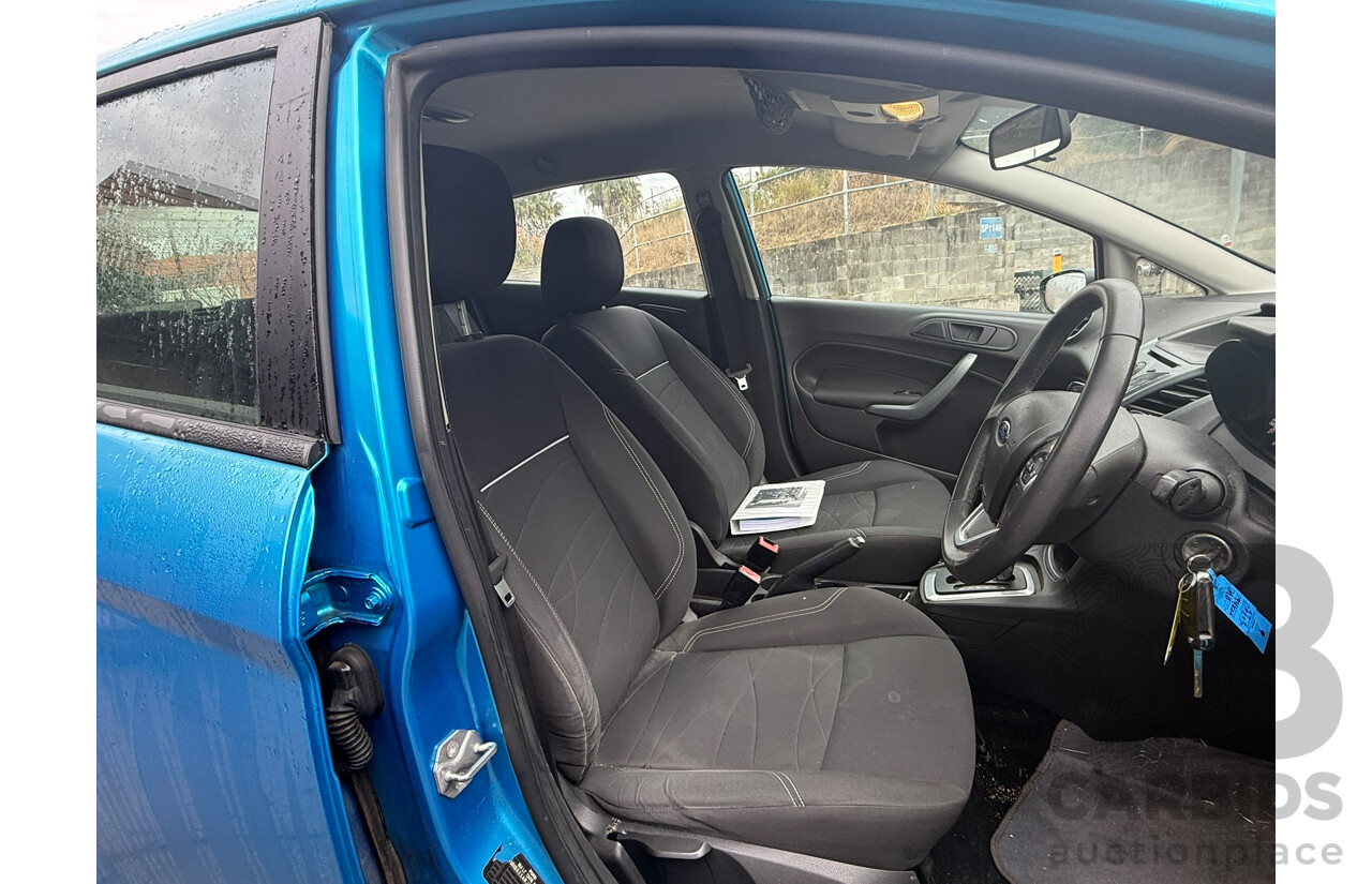 09/2013 Ford Fiesta LX FWD WT 5D Hatchback Blue 1.6L