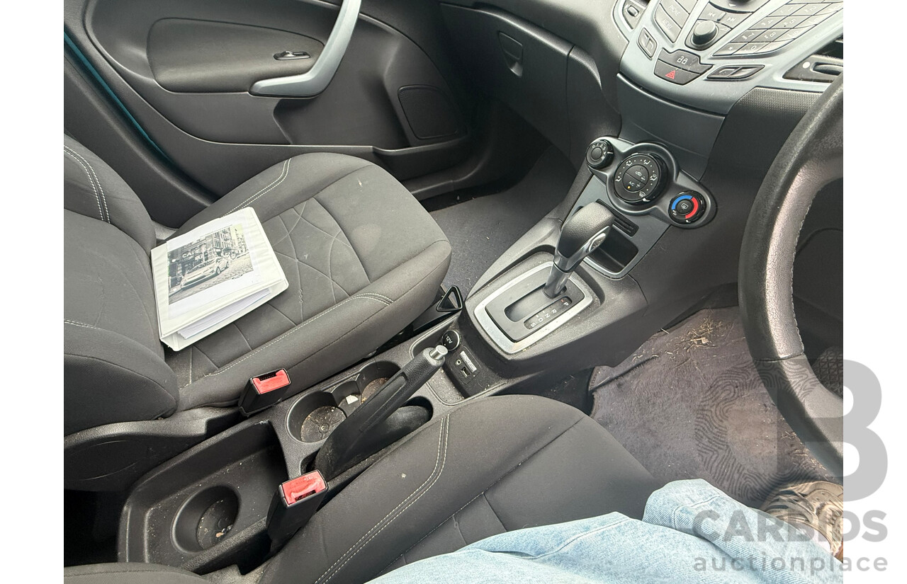09/2013 Ford Fiesta LX FWD WT 5D Hatchback Blue 1.6L