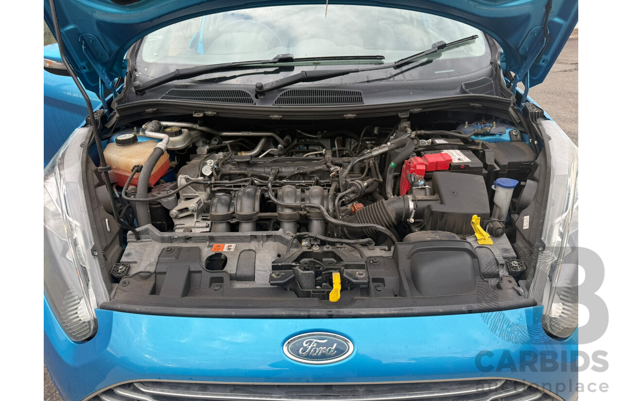 09/2013 Ford Fiesta LX FWD WT 5D Hatchback Blue 1.6L