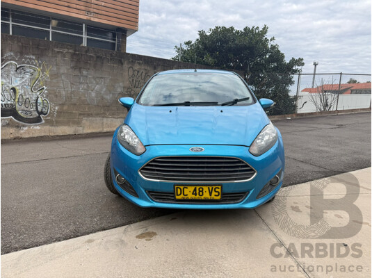 09/2013 Ford Fiesta LX FWD WT 5D Hatchback Blue 1.6L
