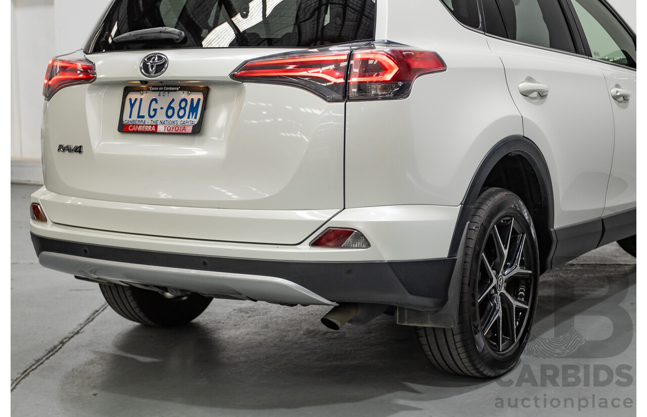 07/2018 Toyota Rav4 GXL ZSA42R MY16 4D Wagon Glacier White