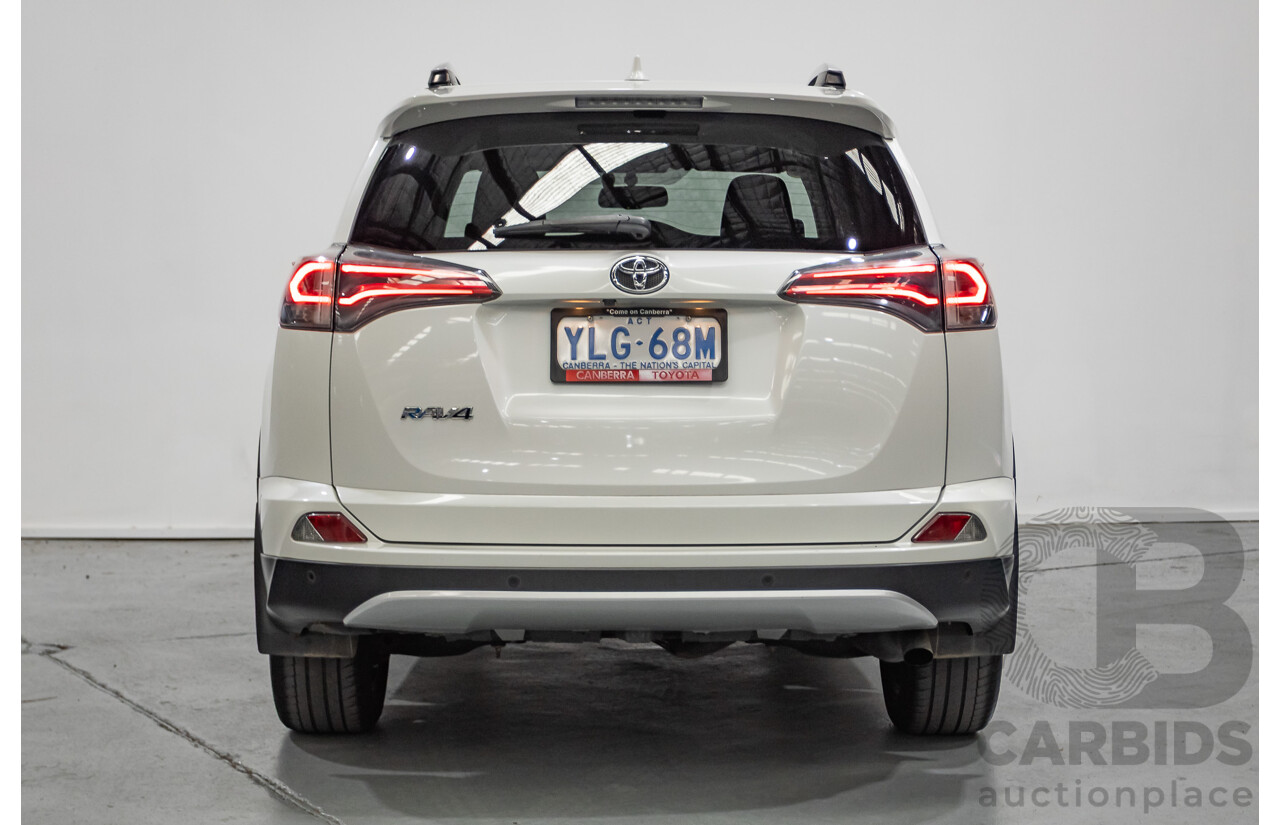 07/2018 Toyota Rav4 GXL ZSA42R MY16 4D Wagon Glacier White
