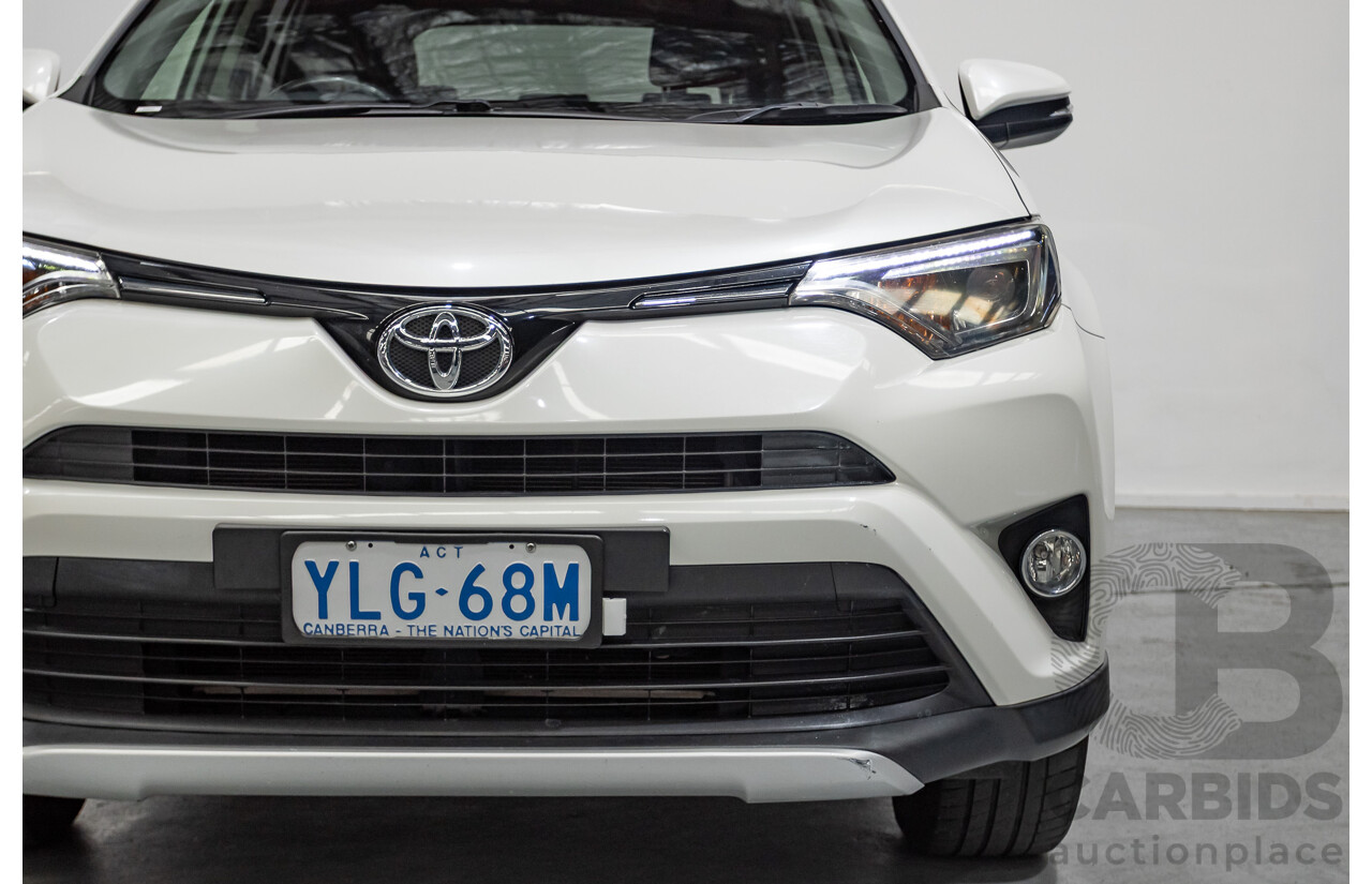 07/2018 Toyota Rav4 GXL ZSA42R MY16 4D Wagon Glacier White