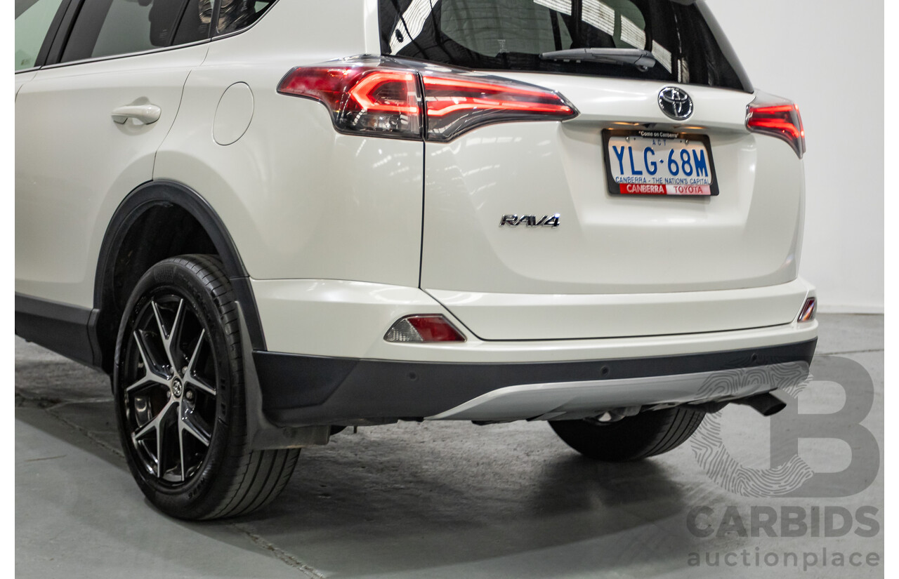 07/2018 Toyota Rav4 GXL ZSA42R MY16 4D Wagon Glacier White