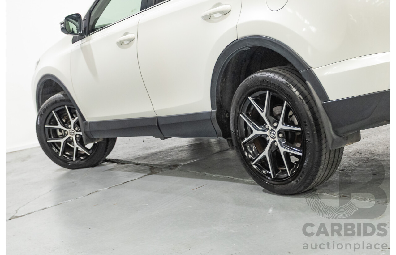 07/2018 Toyota Rav4 GXL ZSA42R MY16 4D Wagon Glacier White