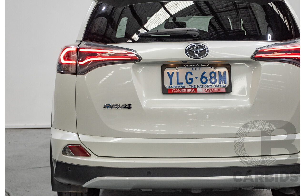 07/2018 Toyota Rav4 GXL ZSA42R MY16 4D Wagon Glacier White