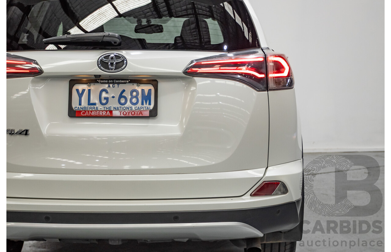 07/2018 Toyota Rav4 GXL ZSA42R MY16 4D Wagon Glacier White