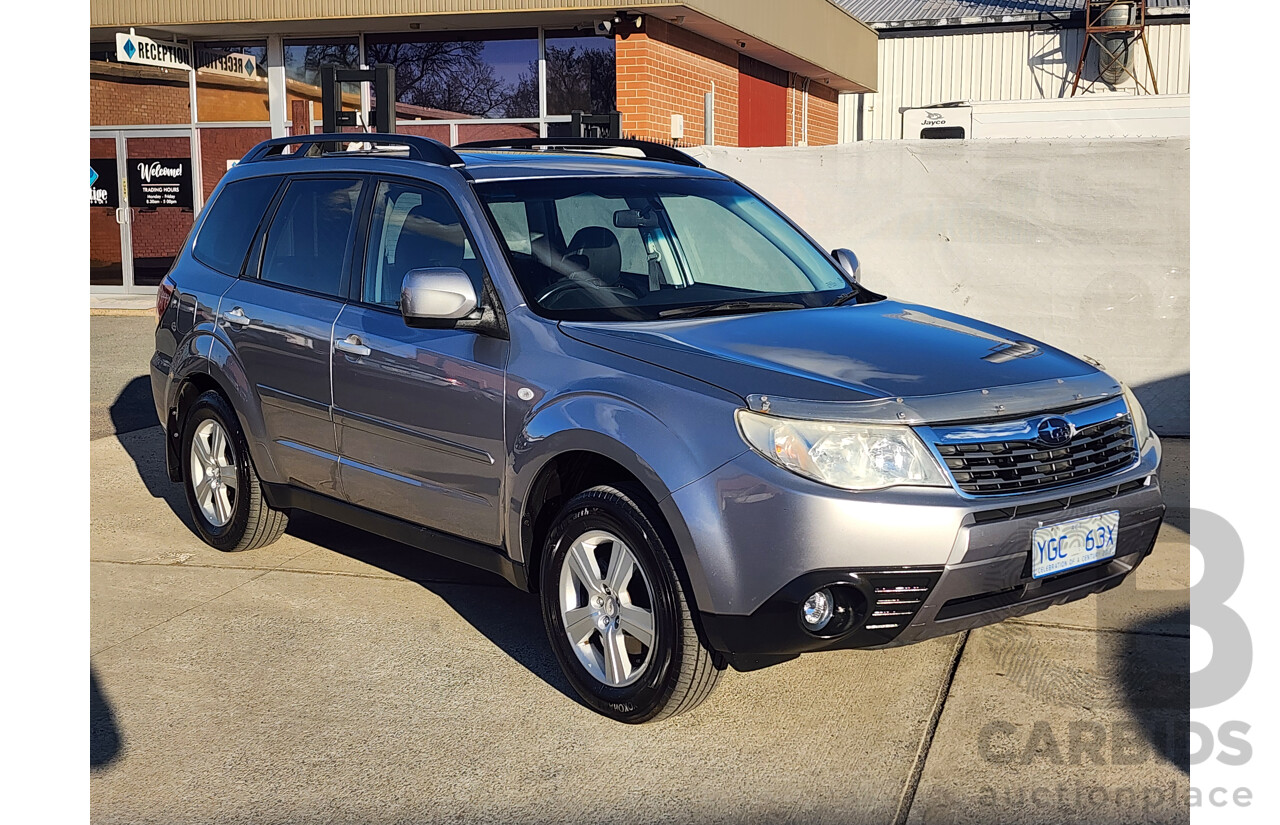 03/2008 Subaru Forester XS Premium MY09 4d Wagon Silver 2.5L