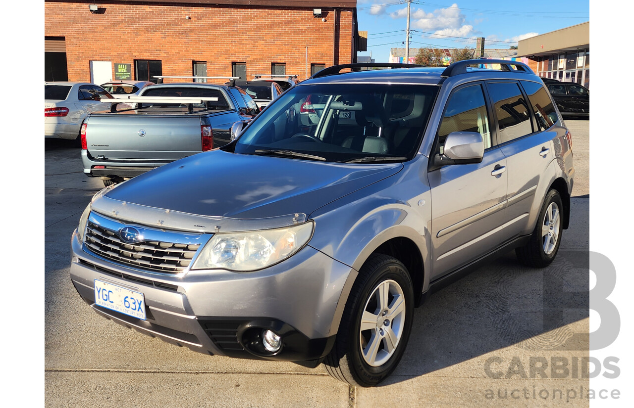03/2008 Subaru Forester XS Premium MY09 4d Wagon Silver 2.5L