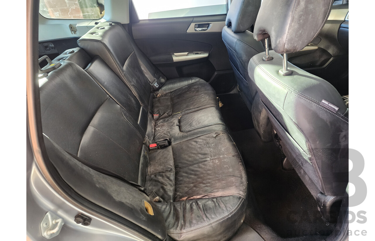 03/2008 Subaru Forester XS Premium MY09 4d Wagon Silver 2.5L