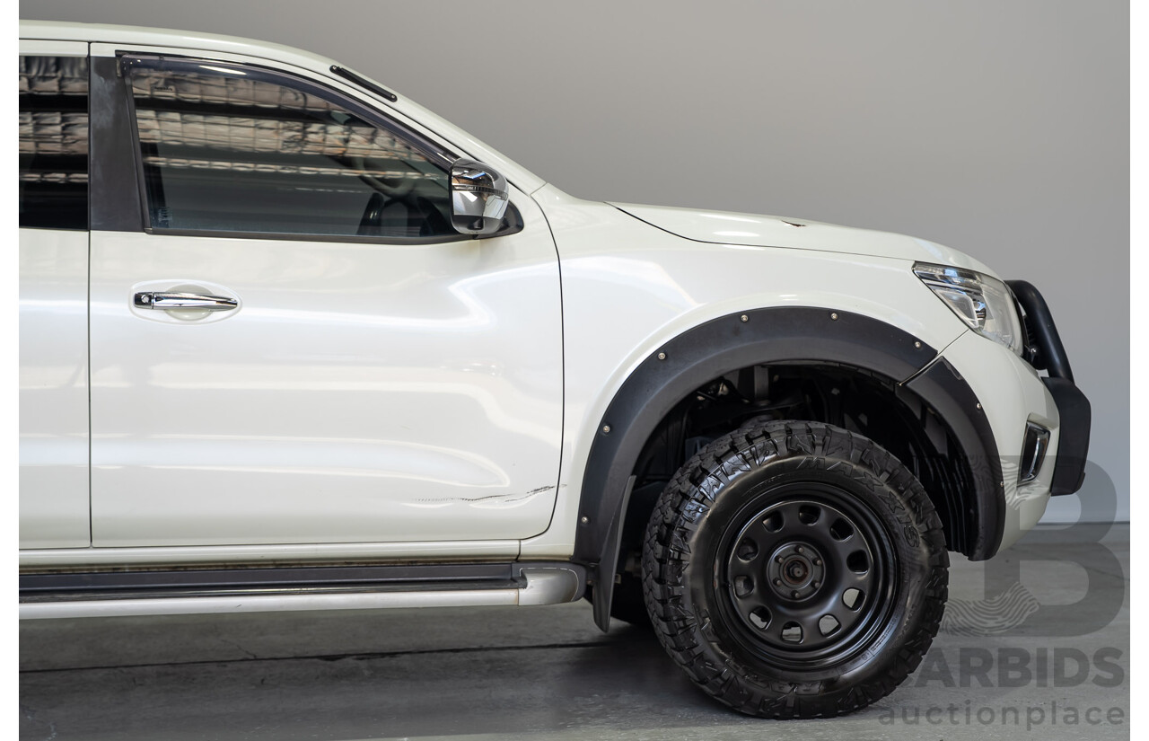 05/2018 Nissan Navara ST (4x4) D23 SERIES III MY18 King Cab P/Up White Turbo Diesel 2.3L