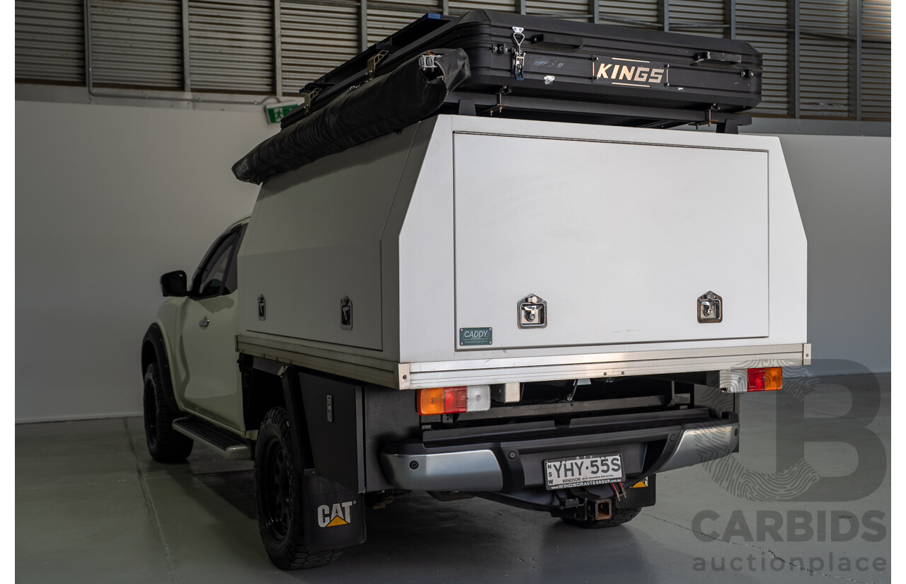 05/2018 Nissan Navara ST (4x4) D23 SERIES III MY18 King Cab P/Up White Turbo Diesel 2.3L