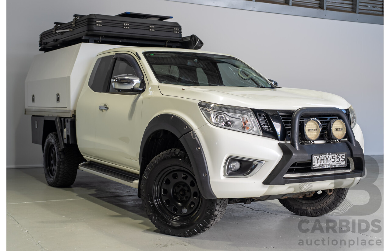05/2018 Nissan Navara ST (4x4) D23 SERIES III MY18 King Cab P/Up White Turbo Diesel 2.3L