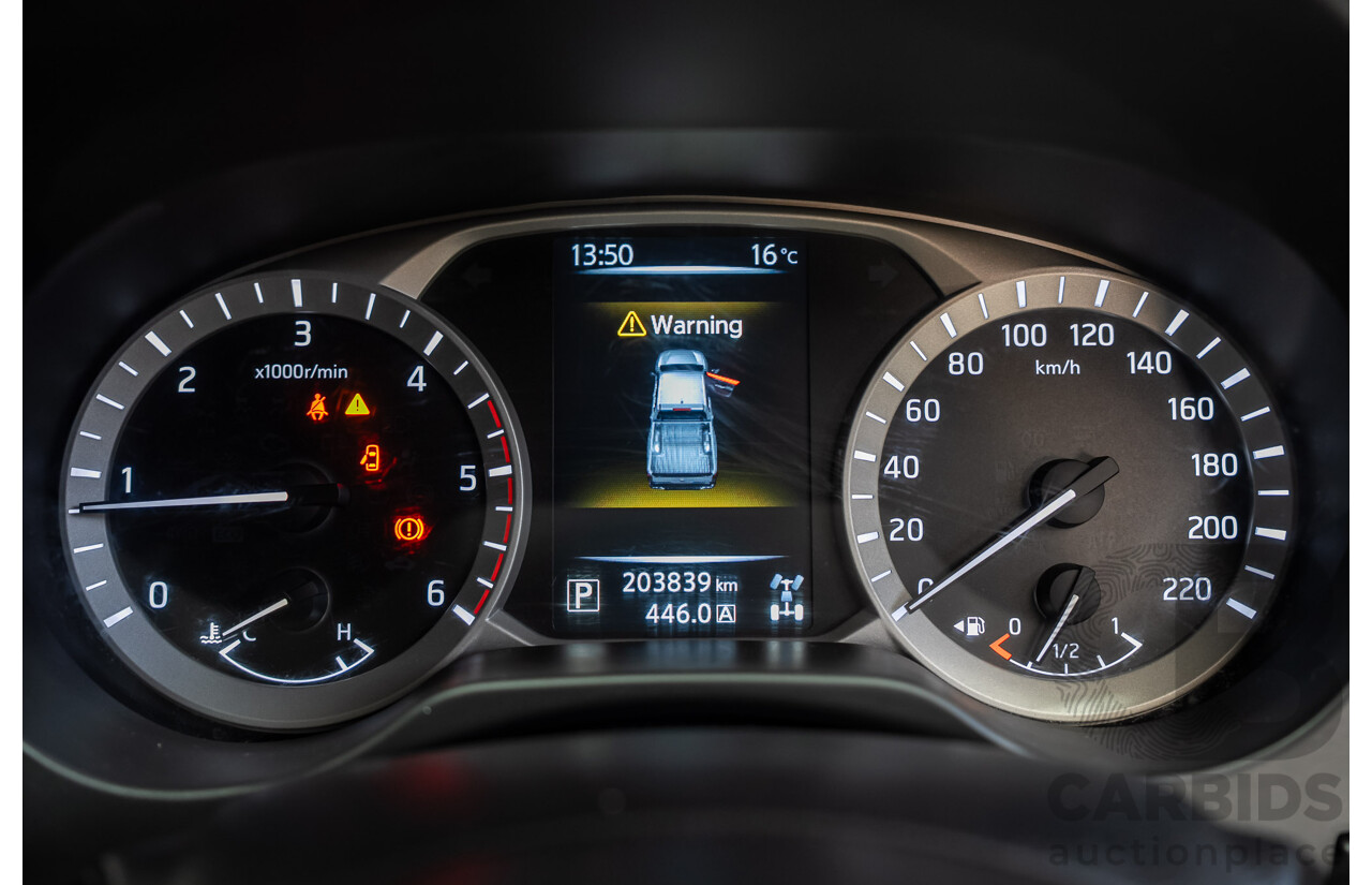 05/2018 Nissan Navara ST (4x4) D23 SERIES III MY18 King Cab P/Up White Turbo Diesel 2.3L