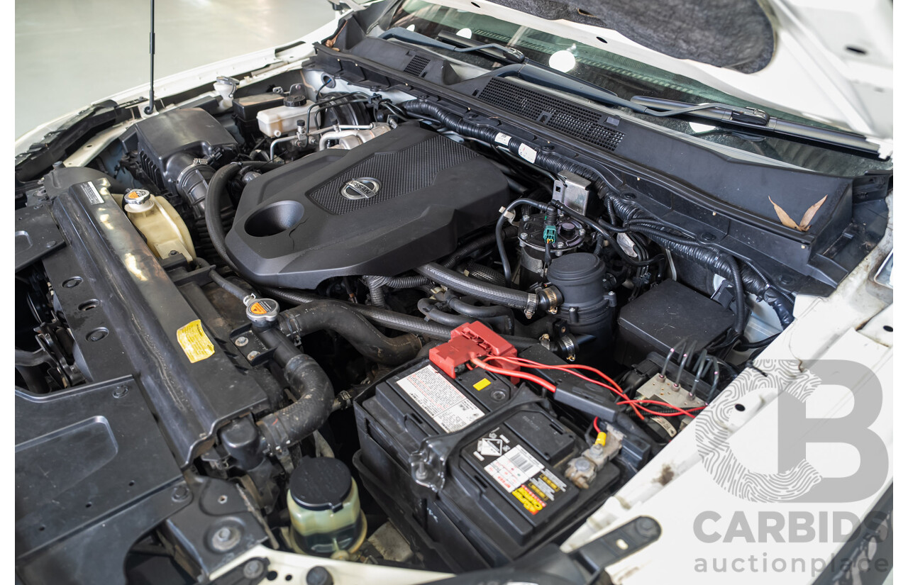 05/2018 Nissan Navara ST (4x4) D23 SERIES III MY18 King Cab P/Up White Turbo Diesel 2.3L