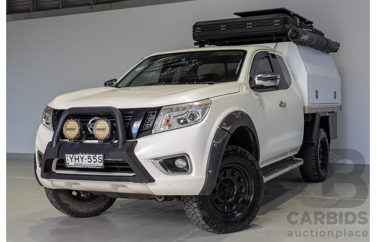 05/2018 Nissan Navara ST (4x4) D23 SERIES III MY18 King Cab P/Up White Turbo Diesel 2.3L