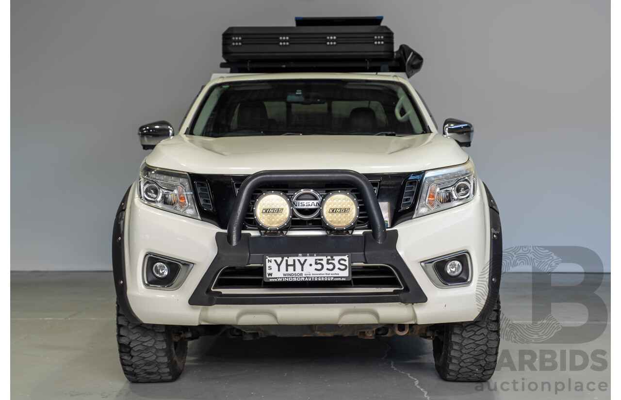 05/2018 Nissan Navara ST (4x4) D23 SERIES III MY18 King Cab P/Up White Turbo Diesel 2.3L