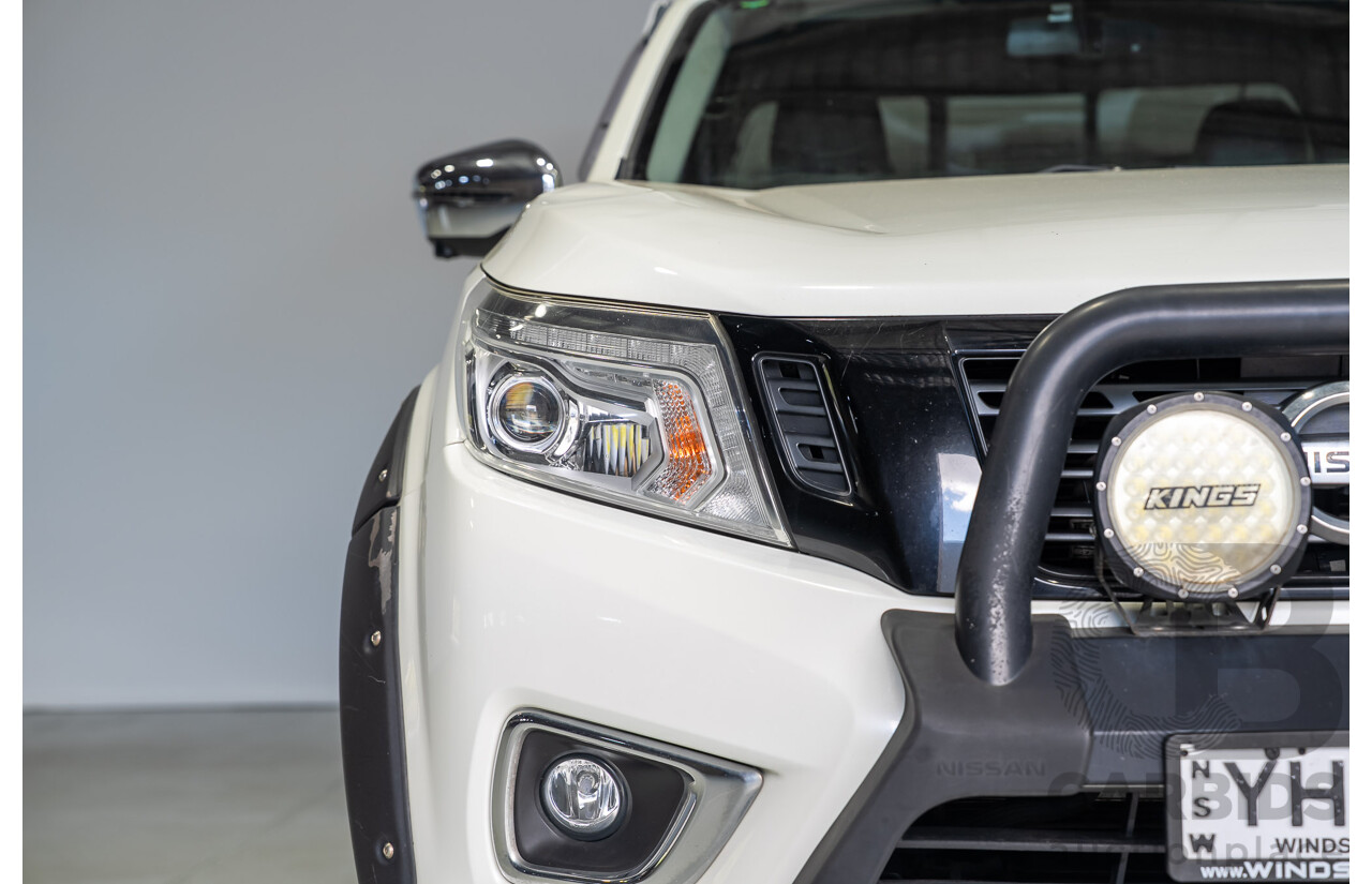 05/2018 Nissan Navara ST (4x4) D23 SERIES III MY18 King Cab P/Up White Turbo Diesel 2.3L