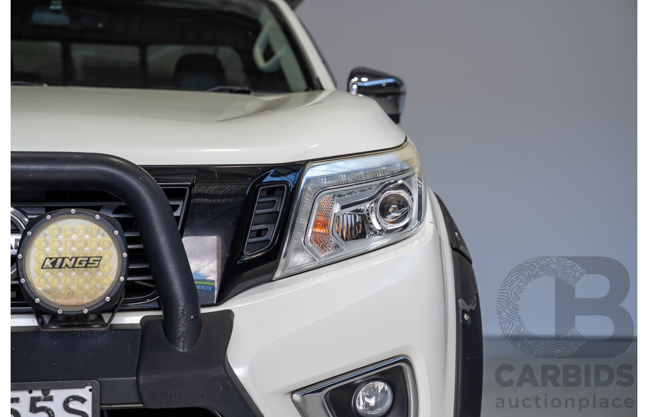 05/2018 Nissan Navara ST (4x4) D23 SERIES III MY18 King Cab P/Up White Turbo Diesel 2.3L