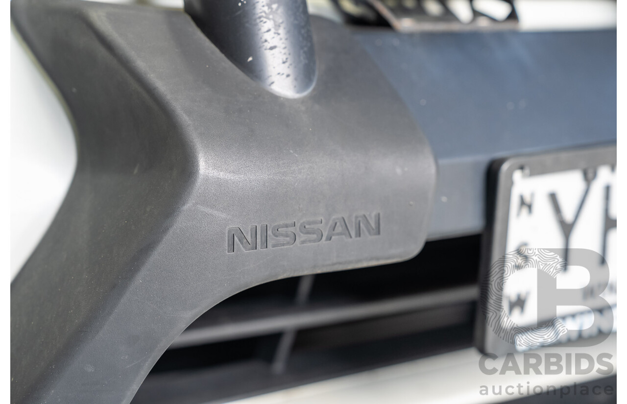 05/2018 Nissan Navara ST (4x4) D23 SERIES III MY18 King Cab P/Up White Turbo Diesel 2.3L