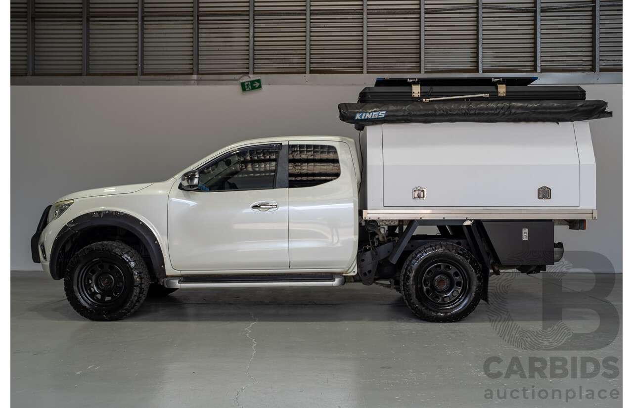 05/2018 Nissan Navara ST (4x4) D23 SERIES III MY18 King Cab P/Up White Turbo Diesel 2.3L