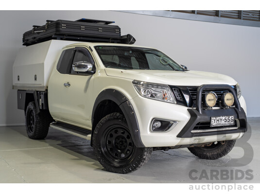 05/2018 Nissan Navara ST (4x4) D23 SERIES III MY18 King Cab P/Up White Turbo Diesel 2.3L