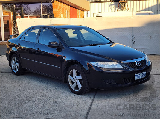 05/2003 Mazda Mazda6 Classic GG 4d Sedan Black 2.3L