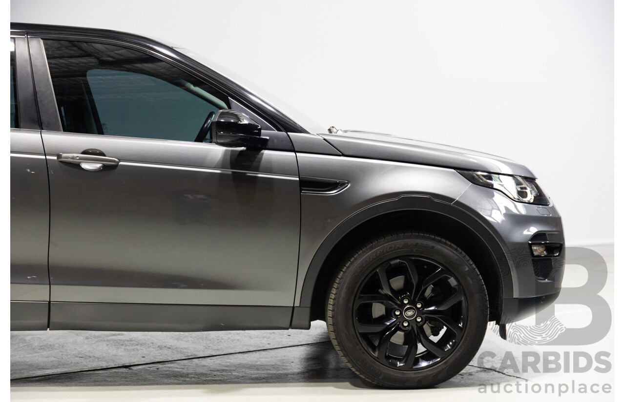 01/2018 Land Rover Discovery Sport TD4 HSE Luxury (AWD) L550 MY18 4d Wagon Grey Turbo Diesel 2.0L