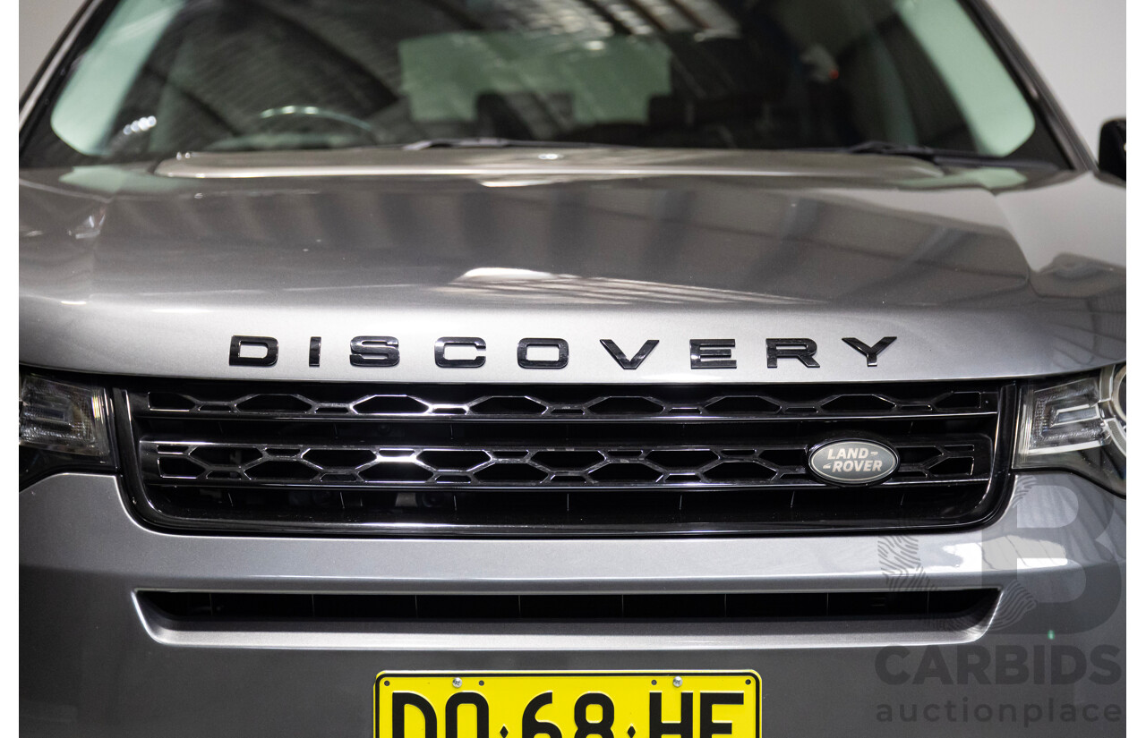 01/2018 Land Rover Discovery Sport TD4 HSE Luxury (AWD) L550 MY18 4d Wagon Grey Turbo Diesel 2.0L