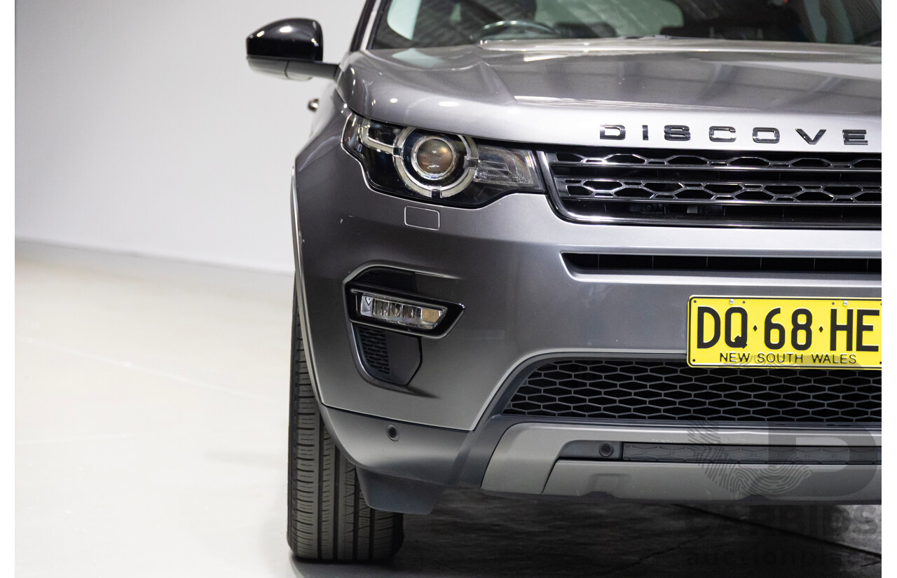 01/2018 Land Rover Discovery Sport TD4 HSE Luxury (AWD) L550 MY18 4d Wagon Grey Turbo Diesel 2.0L
