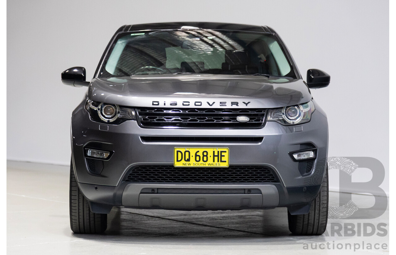 01/2018 Land Rover Discovery Sport TD4 HSE Luxury (AWD) L550 MY18 4d Wagon Grey Turbo Diesel 2.0L
