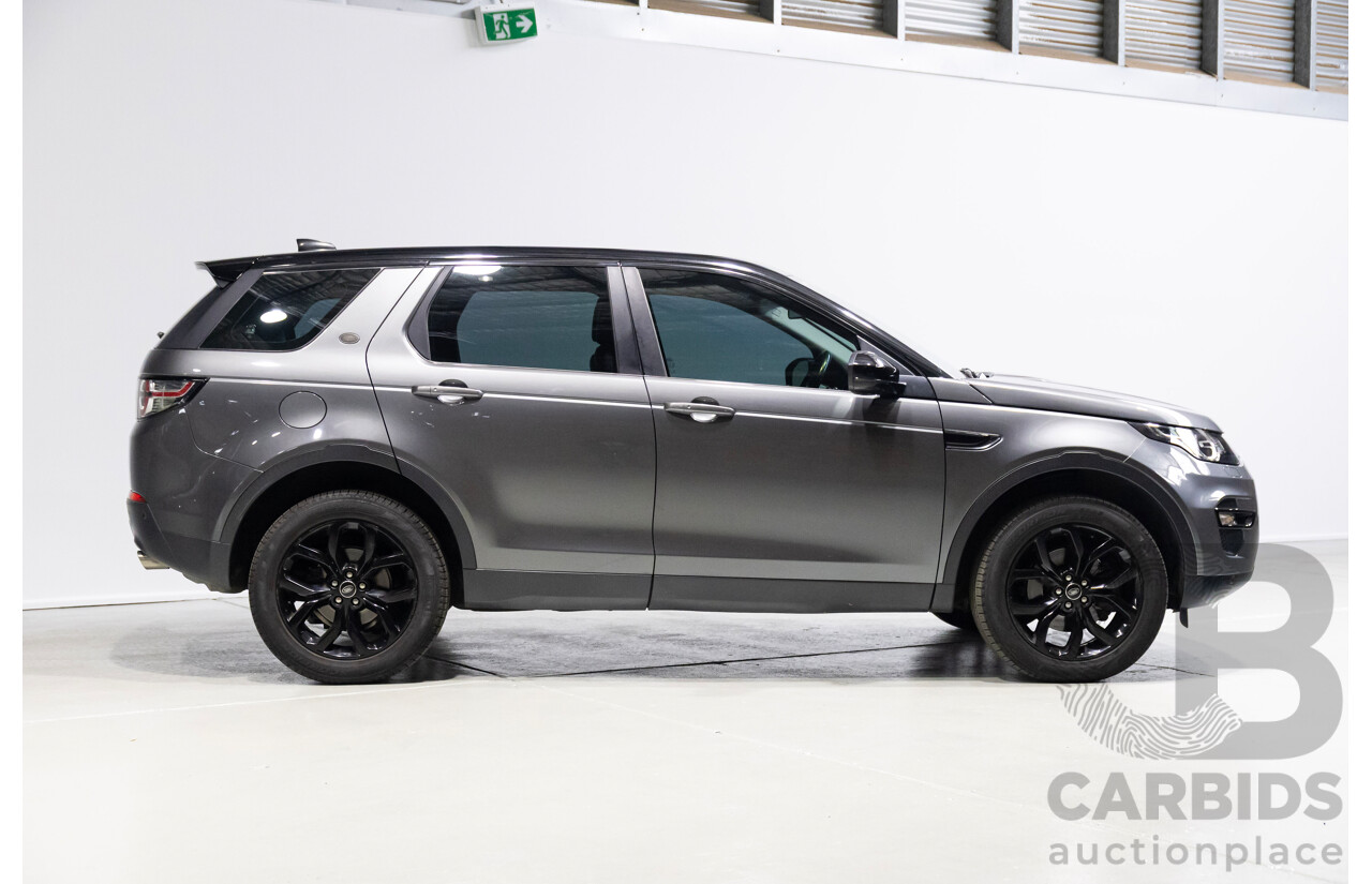 01/2018 Land Rover Discovery Sport TD4 HSE Luxury (AWD) L550 MY18 4d Wagon Grey Turbo Diesel 2.0L