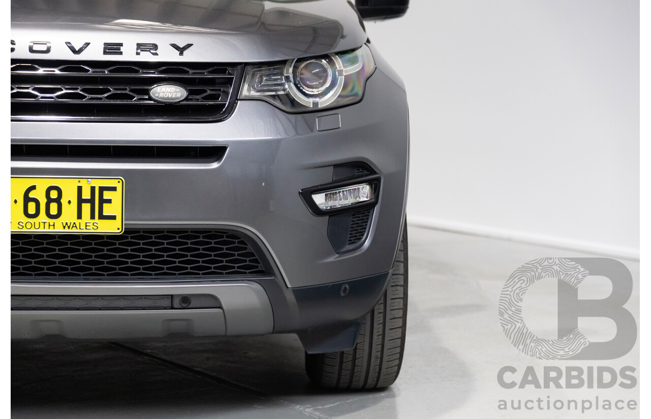 01/2018 Land Rover Discovery Sport TD4 HSE Luxury (AWD) L550 MY18 4d Wagon Grey Turbo Diesel 2.0L