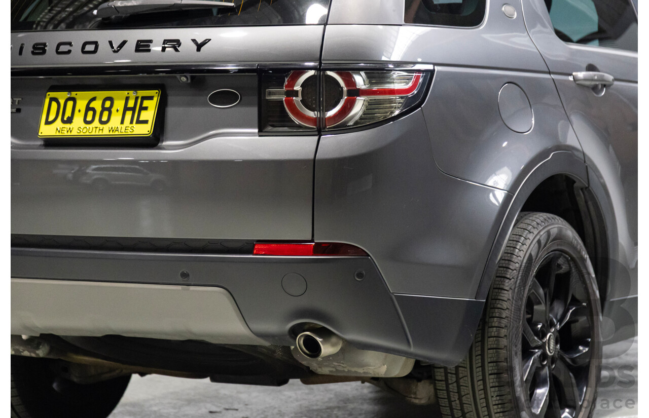 01/2018 Land Rover Discovery Sport TD4 HSE Luxury (AWD) L550 MY18 4d Wagon Grey Turbo Diesel 2.0L