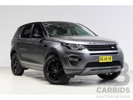 01/2018 Land Rover Discovery Sport TD4 HSE Luxury (AWD) L550 MY18 4d Wagon Grey Turbo Diesel 2.0L