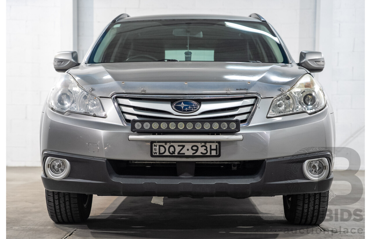 03/2010 Subaru Outback 2.5i AWD MY10 4d Wagon Silver 2.5L