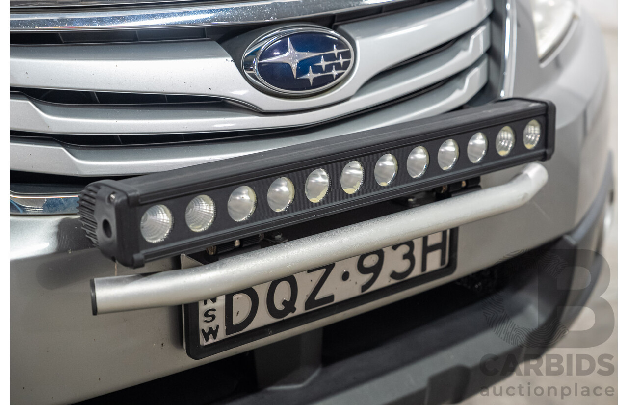 03/2010 Subaru Outback 2.5i AWD MY10 4d Wagon Silver 2.5L