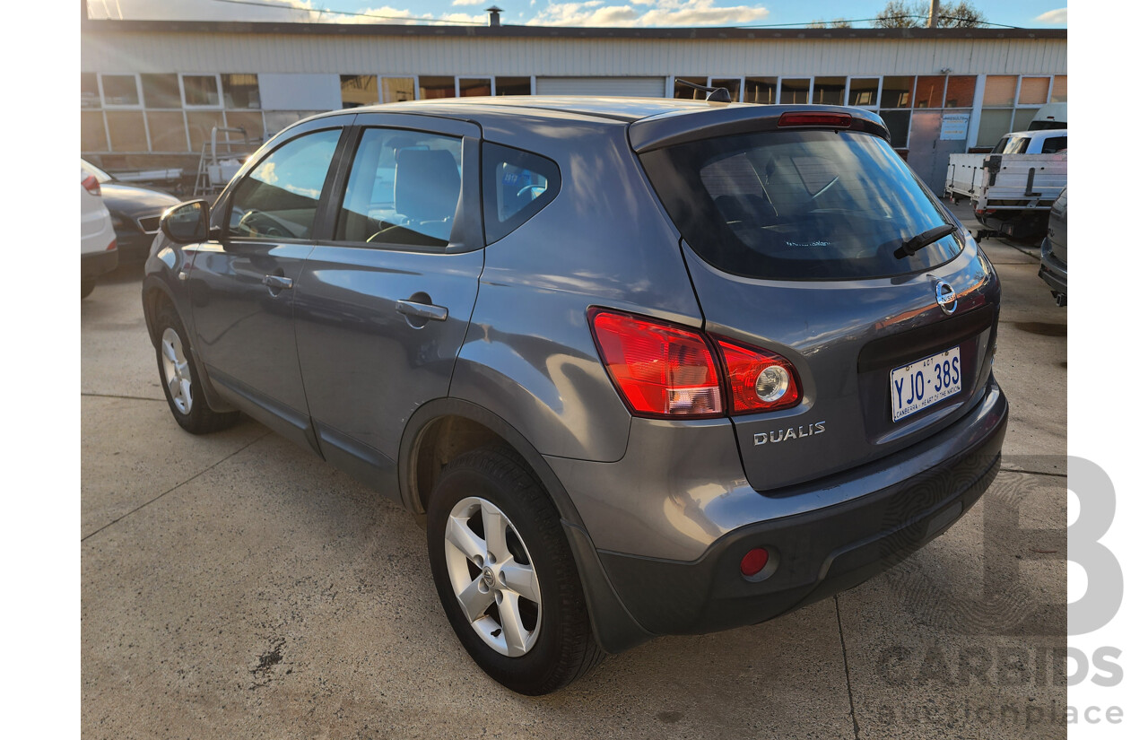 11/2009 Nissan Dualis Ti (4x4) J10 MY10 4d Wagon Grey 2.0L