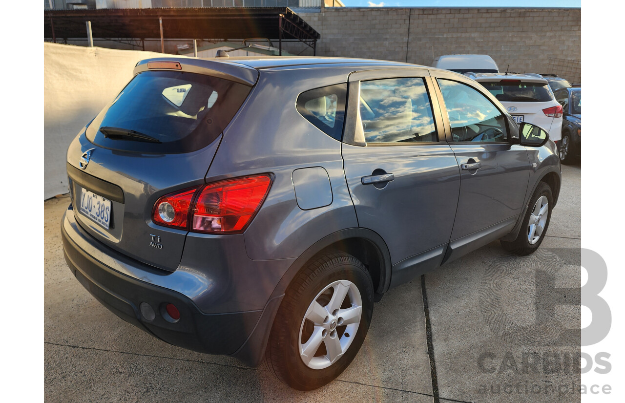 11/2009 Nissan Dualis Ti (4x4) J10 MY10 4d Wagon Grey 2.0L