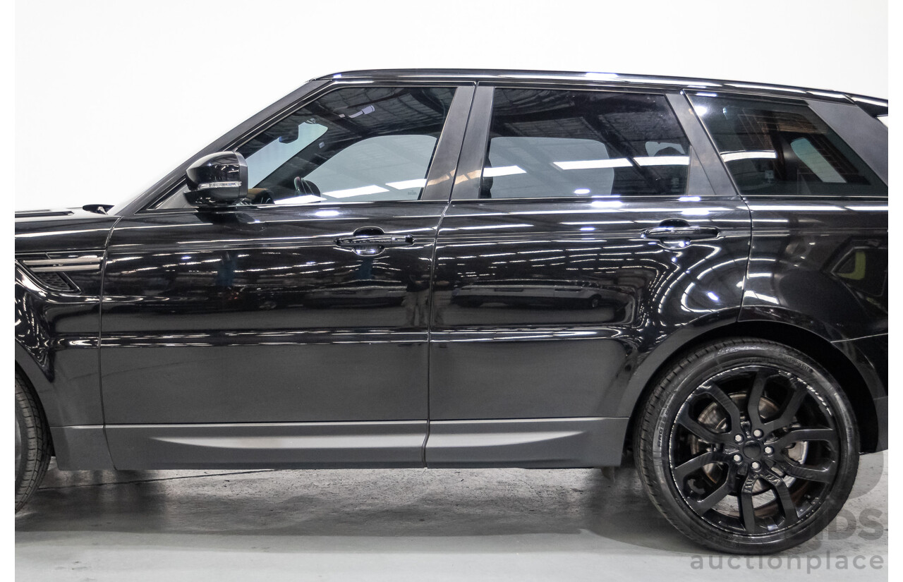 6/2016 Range Rover Range Rover Sport 3.0 TDV6 SE (AWD) LW MY16 4d Wagon Santorini Black Metallic Turbo Diesel V6 3.0L