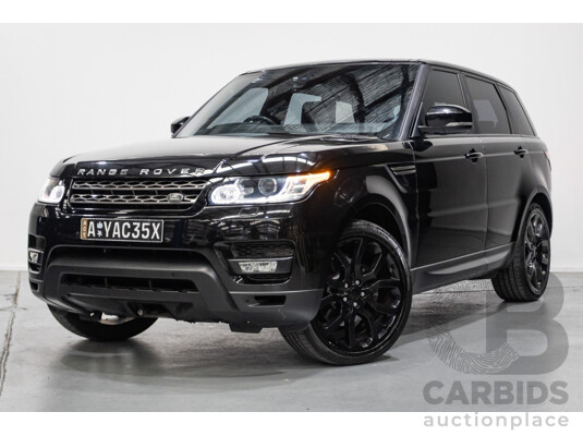 6/2016 Range Rover Range Rover Sport 3.0 TDV6 SE (AWD) LW MY16 4d Wagon Santorini Black Metallic Turbo Diesel V6 3.0L