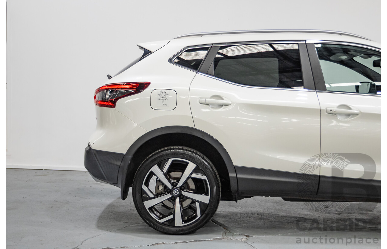 12/2018 Nissan Qashqai Ti J11 MY18 4D Wagon White 2.0L