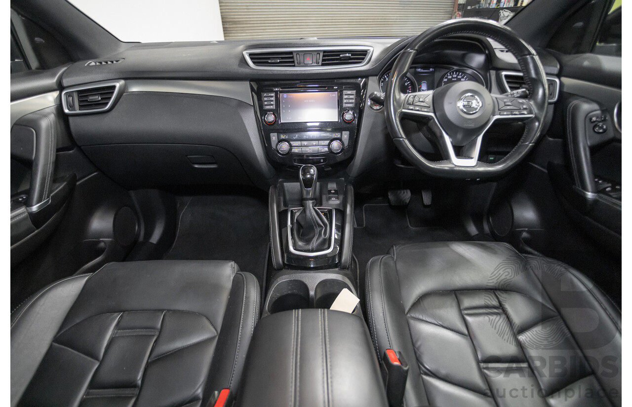 12/2018 Nissan Qashqai Ti J11 MY18 4D Wagon White 2.0L